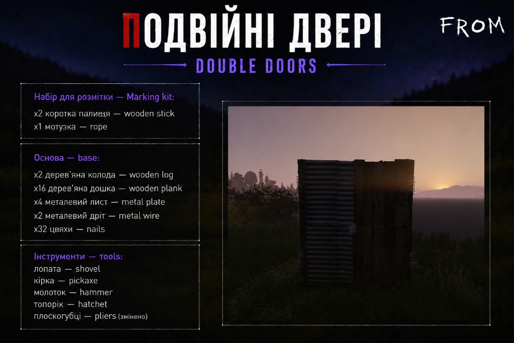 Подвійні двері